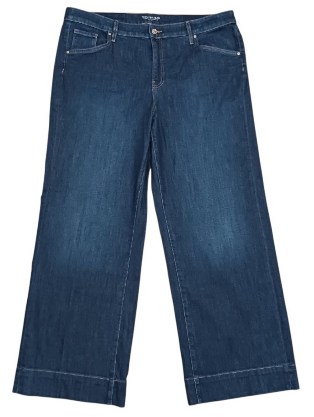 Chico's Trouser Jeans Wide Leg - Picture 4 of 10